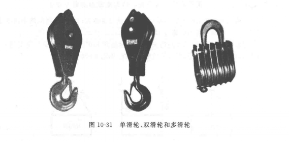 單滑輪、雙滑輪和多滑輪